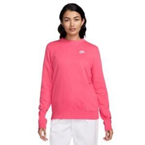 Hot pink Nike sweatshirt